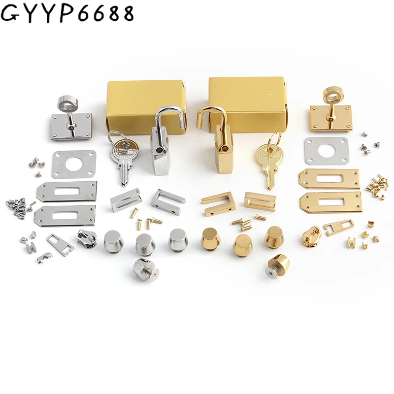 Luxury Bags With Silver Hardware - Gold,Silver Stainless Steel Metal Rectangle Hanger