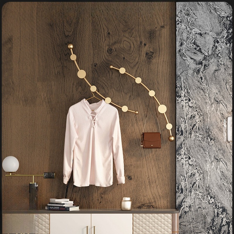 Luxury Bags Entry - Light Luxury Wall Mounted Coat Rack