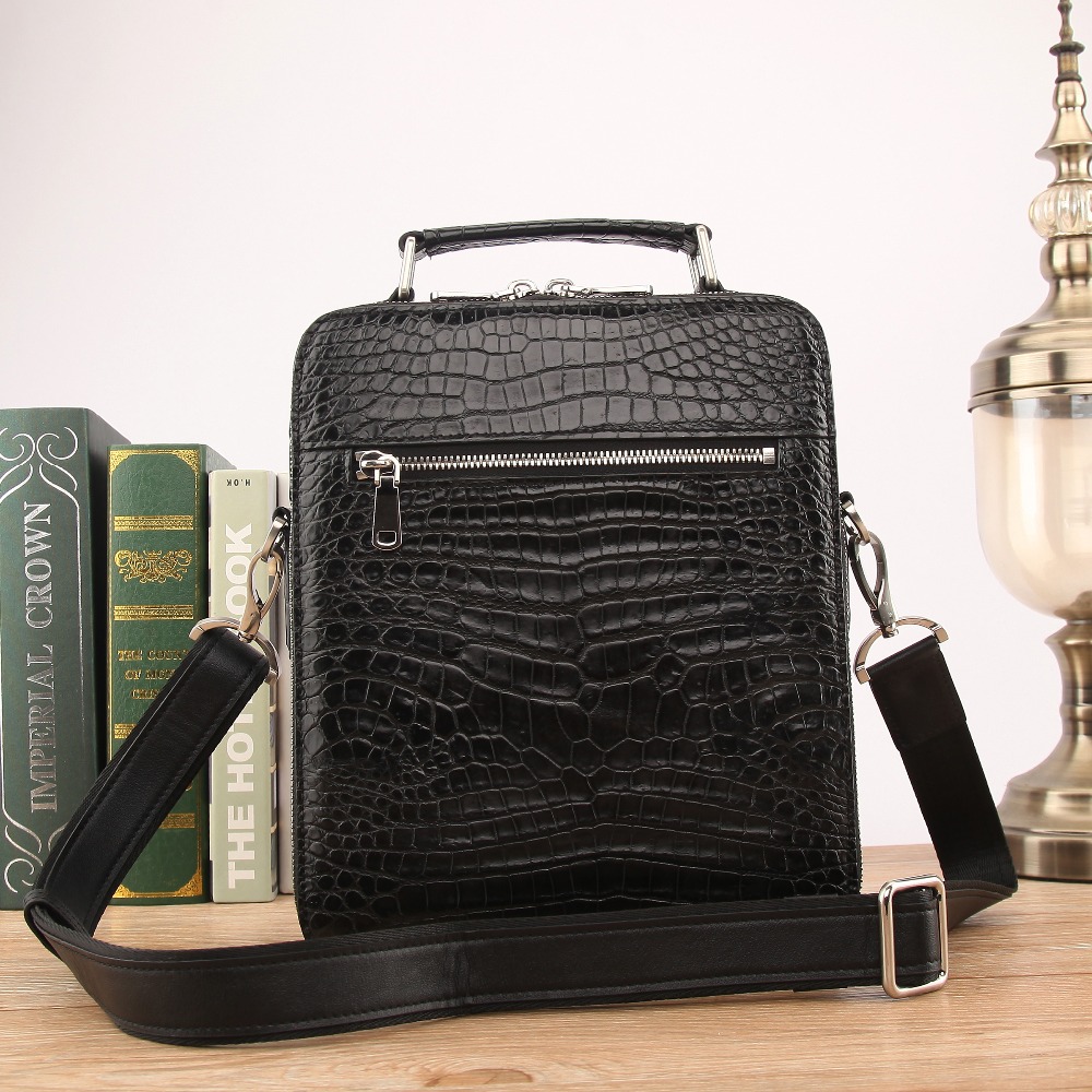 Hot luxury quality Men's Genui - Luxury Bags With Silver Hardware recension och pris