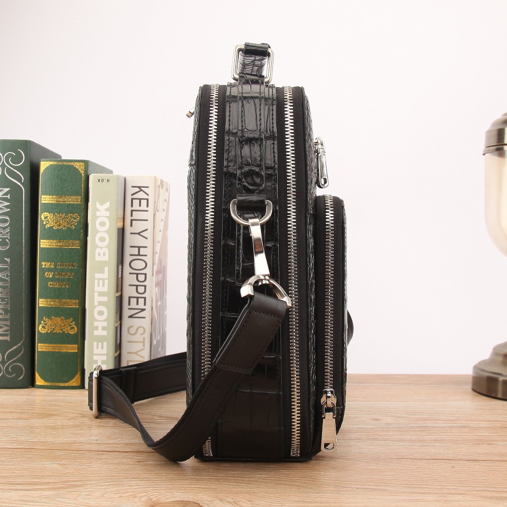 Hot luxury quality Men's Genui - Luxury Bags With Silver Hardware recension och pris
