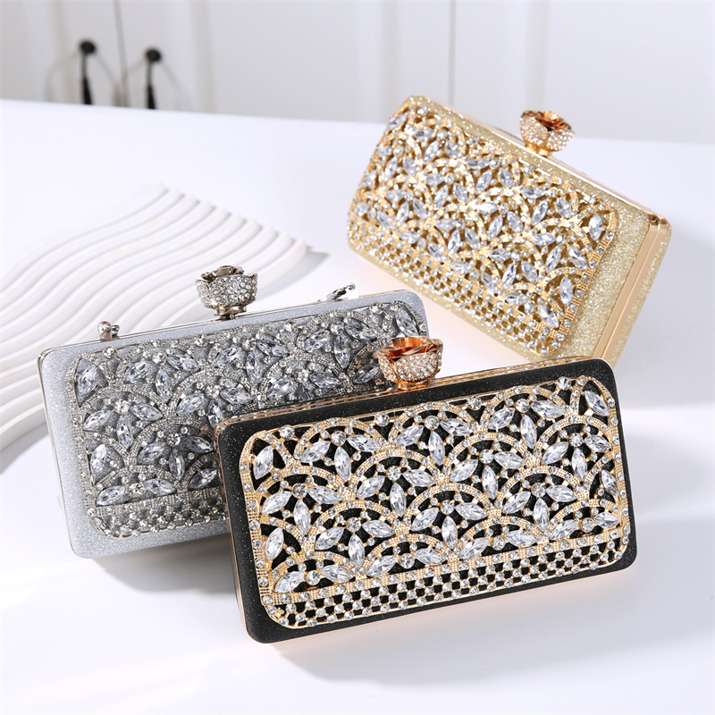 Luxury Diamond Metal Frame Eve - Luxury Bags Dubai recension och pris