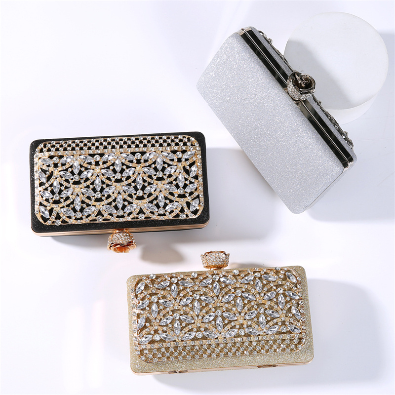 Luxury Diamond Metal Frame Eve - Luxury Bags Dubai recension och pris