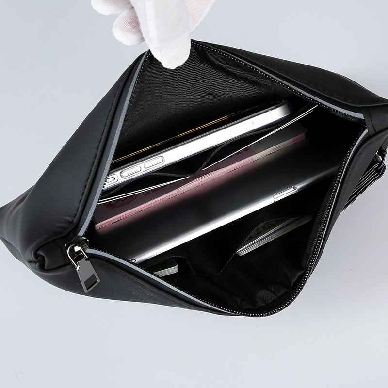 Men's Soft PU Leather Clutch B - Wristlet Wallet Zipper recension och pris