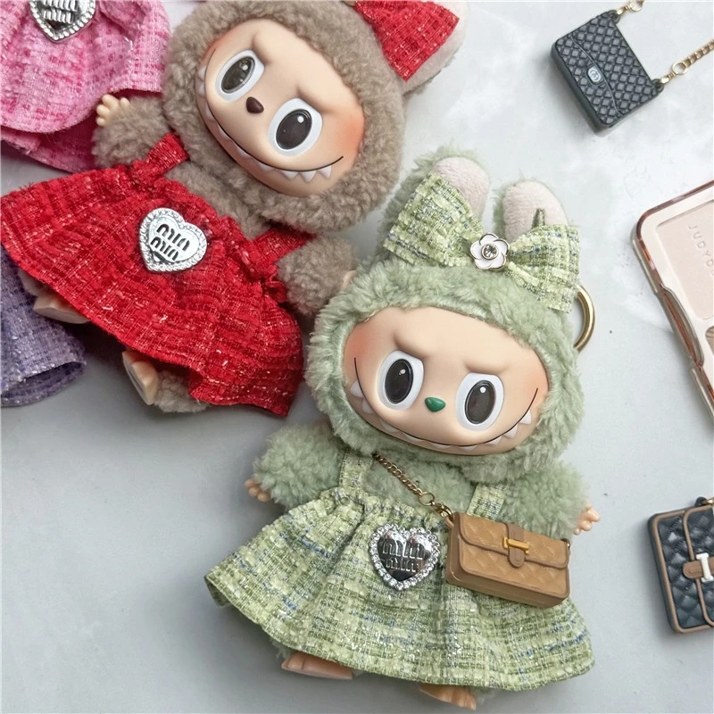 15 17cm For Labubu Doll Adorab - Luxury Bags Mini recension och pris
