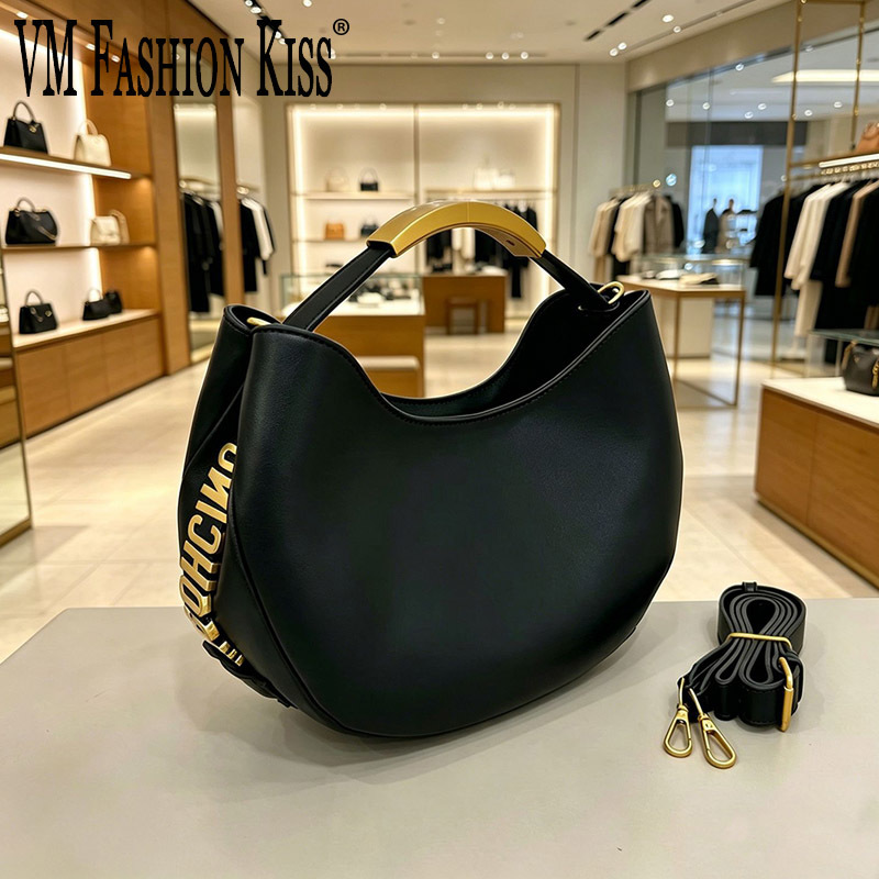 Demi-cercle Women Golden Lette - Luxury Bags Vendor recension och pris