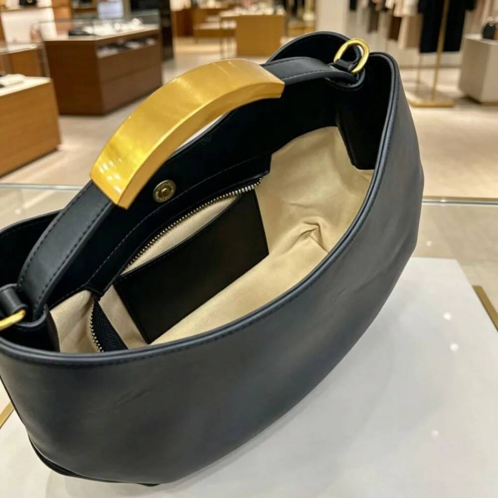 Demi-cercle Women Golden Lette - Luxury Bags Vendor recension och pris