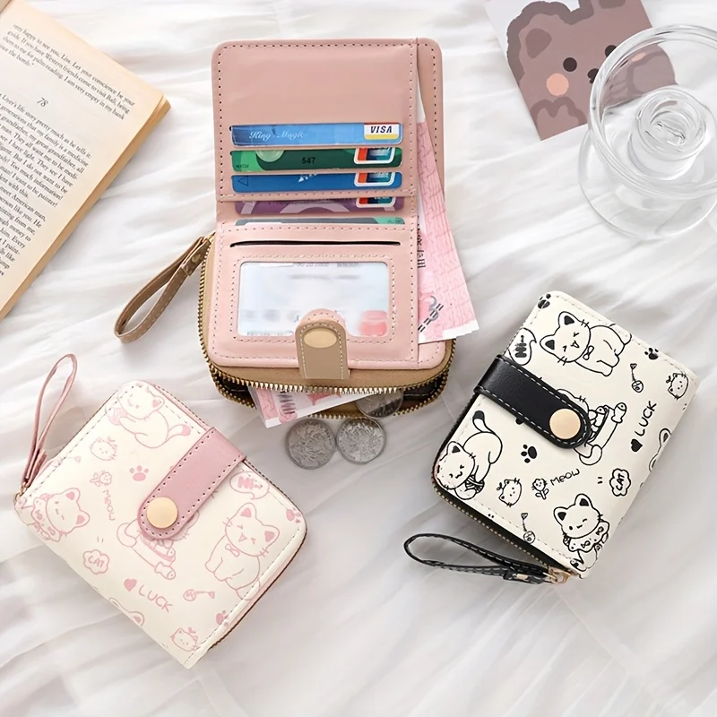 Women Wallet Coin Purse Printe - Wristlet Wallet Zipper recension och pris