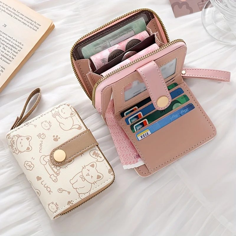 Women Wallet Coin Purse Printe - Wristlet Wallet Zipper recension och pris