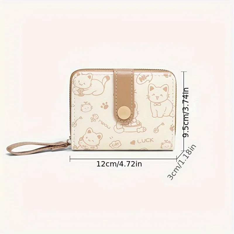 Women Wallet Coin Purse Printe - Wristlet Wallet Zipper recension och pris