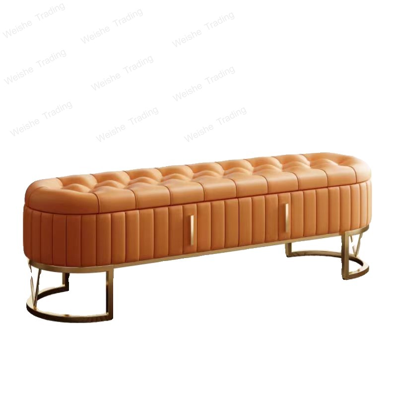 Light luxury shoe change stool - Luxury Bags Entry recension och pris