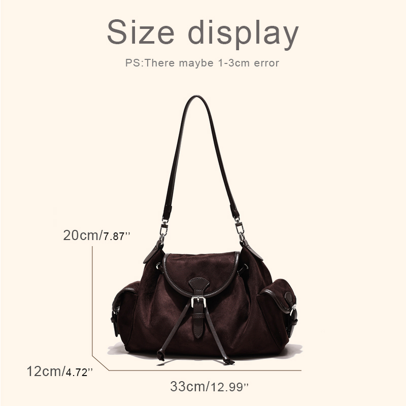 England Style Faux Suede Bags  - Luxury Bags England recension och pris