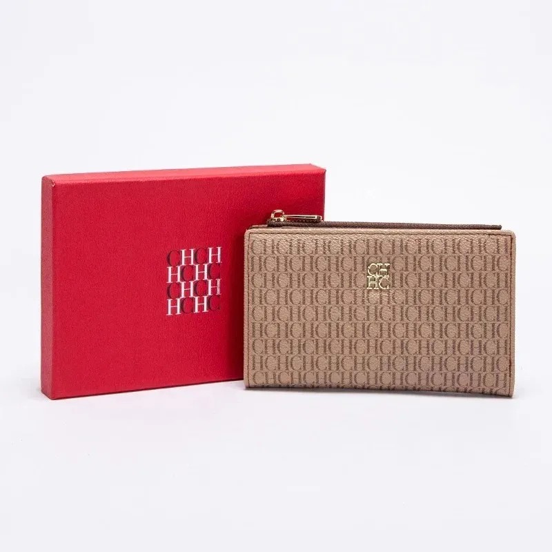 CH Exquisite Compact Portable  - Wristlet Wallet Zipper recension och pris