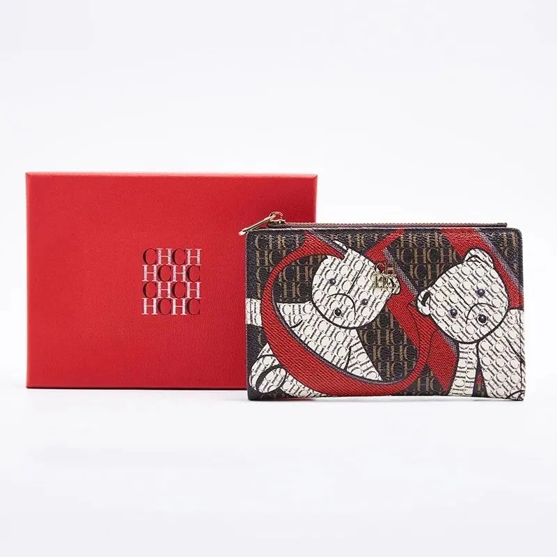 CH Exquisite Compact Portable  - Wristlet Wallet Zipper recension och pris