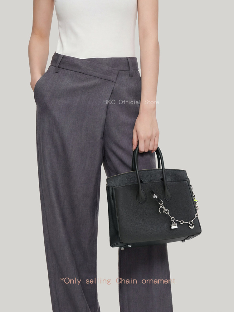 Luxury Metal Spliced Calfskin  - Luxury Bags With Silver Hardware recension och pris