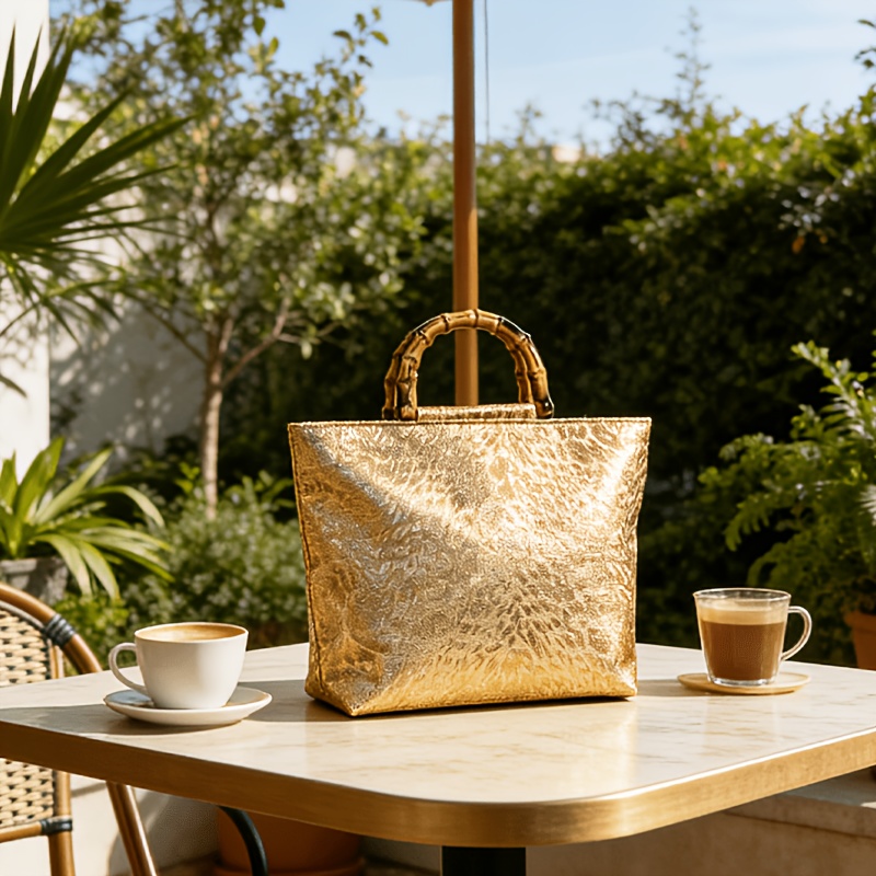 Light luxury metallic gold jac - Luxury Bags Vendor recension och pris