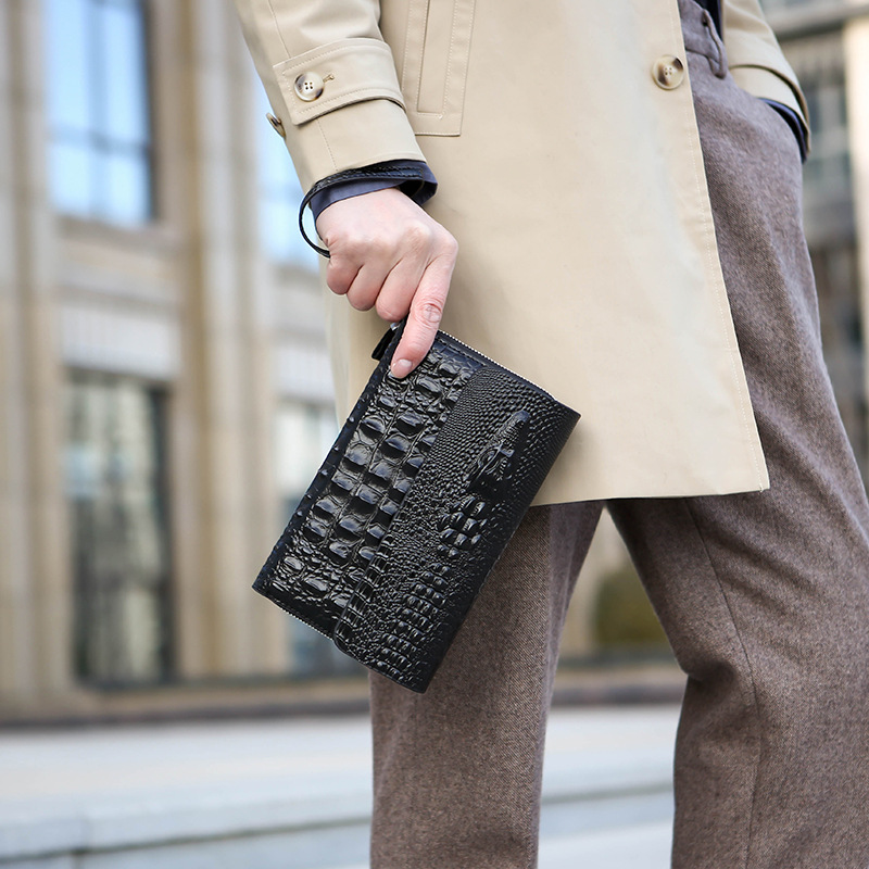 New Men's Bag Crocodile Patter - Luxury Bags England recension och pris