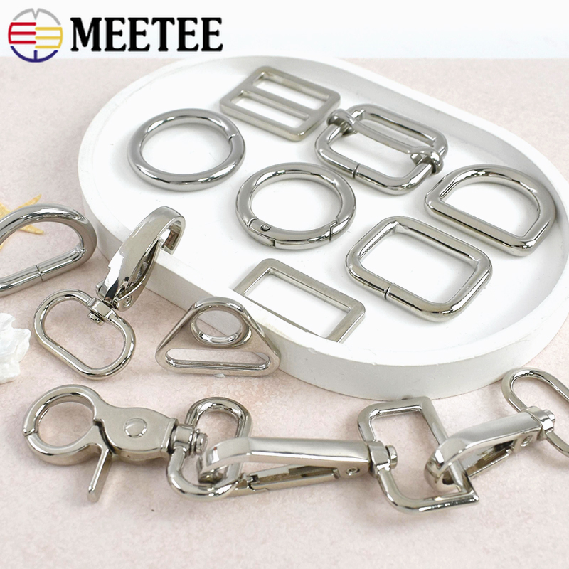 5/10Pcs 20-38mm Silver Metal B - Luxury Bags With Silver Hardware recension och pris
