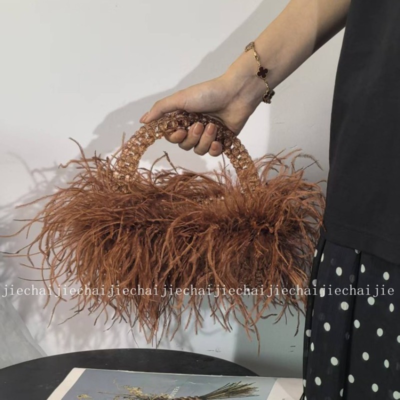 2025 Autumn New Feather Design - Luxury Bags In China Wholesale recension och pris