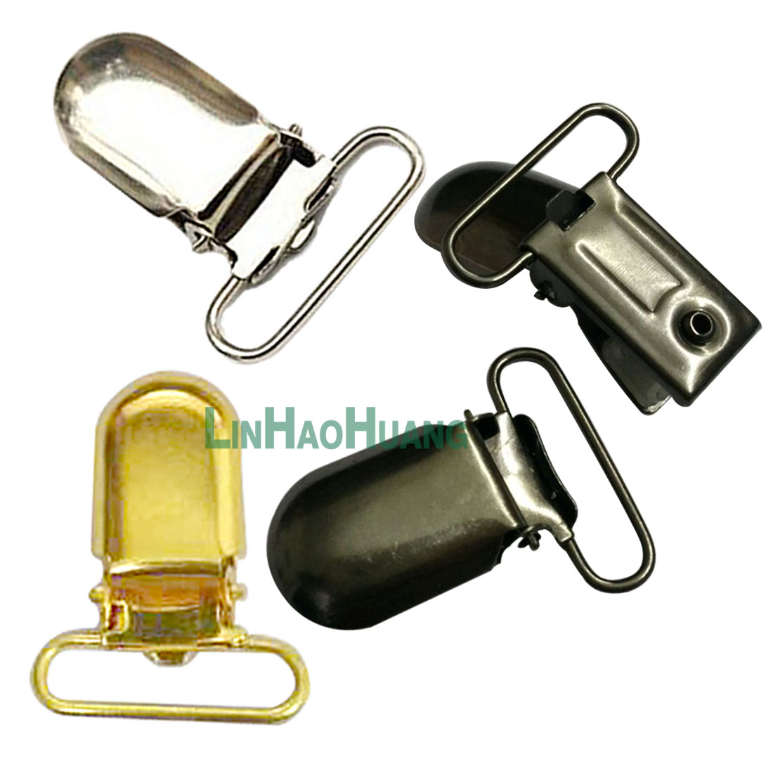 30pcs Metal Suspender Clips D  - Luxury Bags With Silver Hardware recension och pris