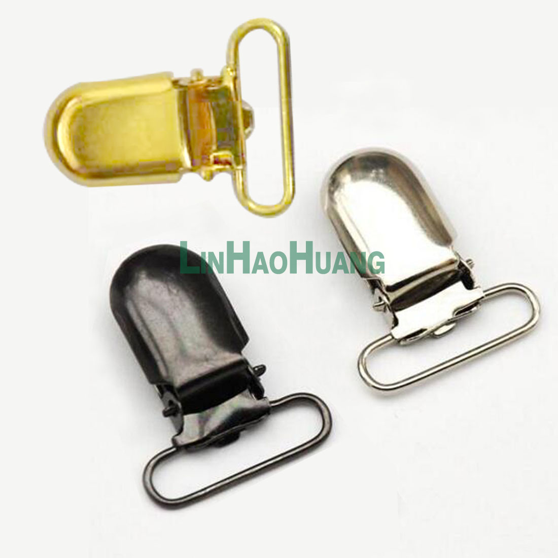30pcs Metal Suspender Clips D  - Luxury Bags With Silver Hardware recension och pris