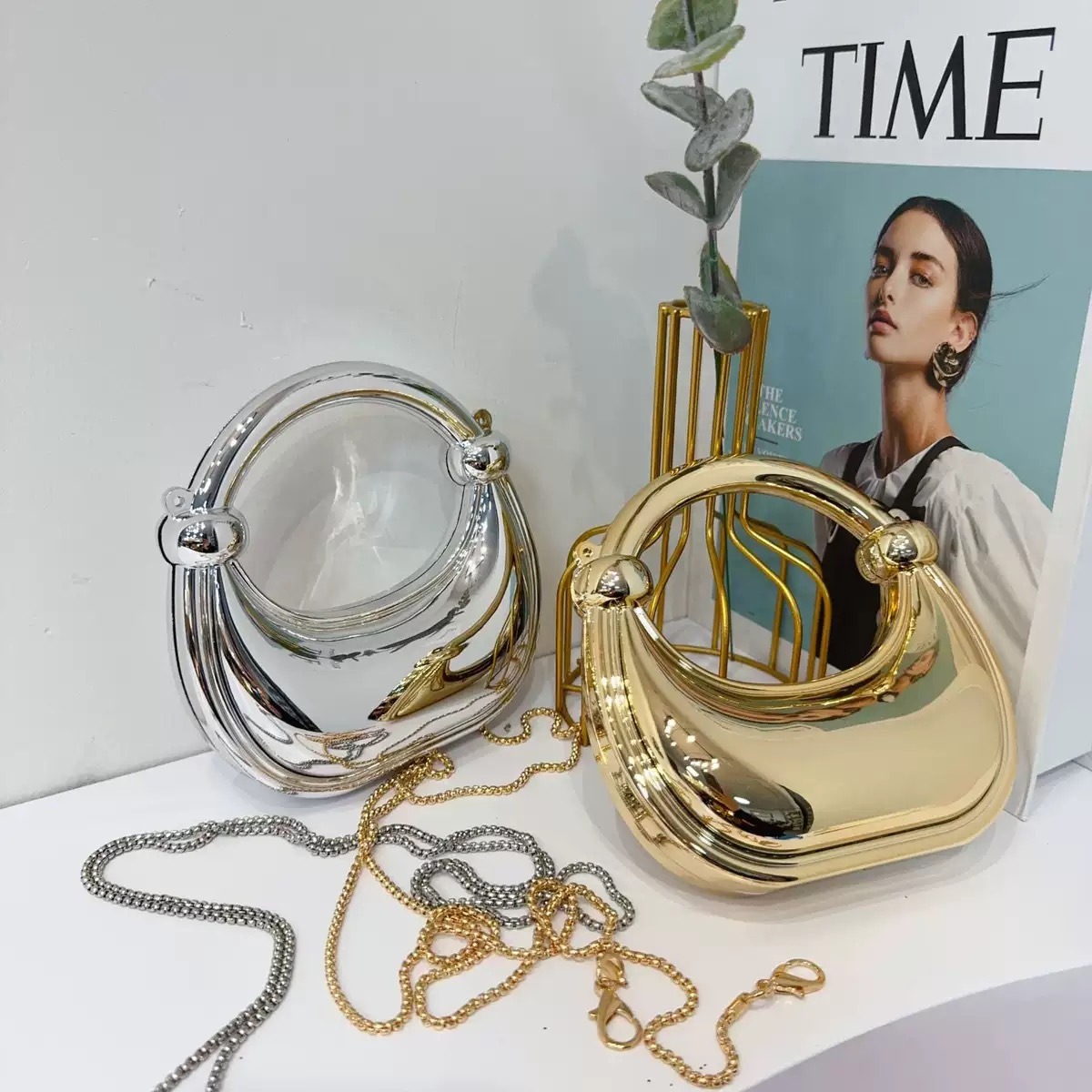 Mini Golden Evening Bag Purses - Luxury Bags Vendor recension och pris