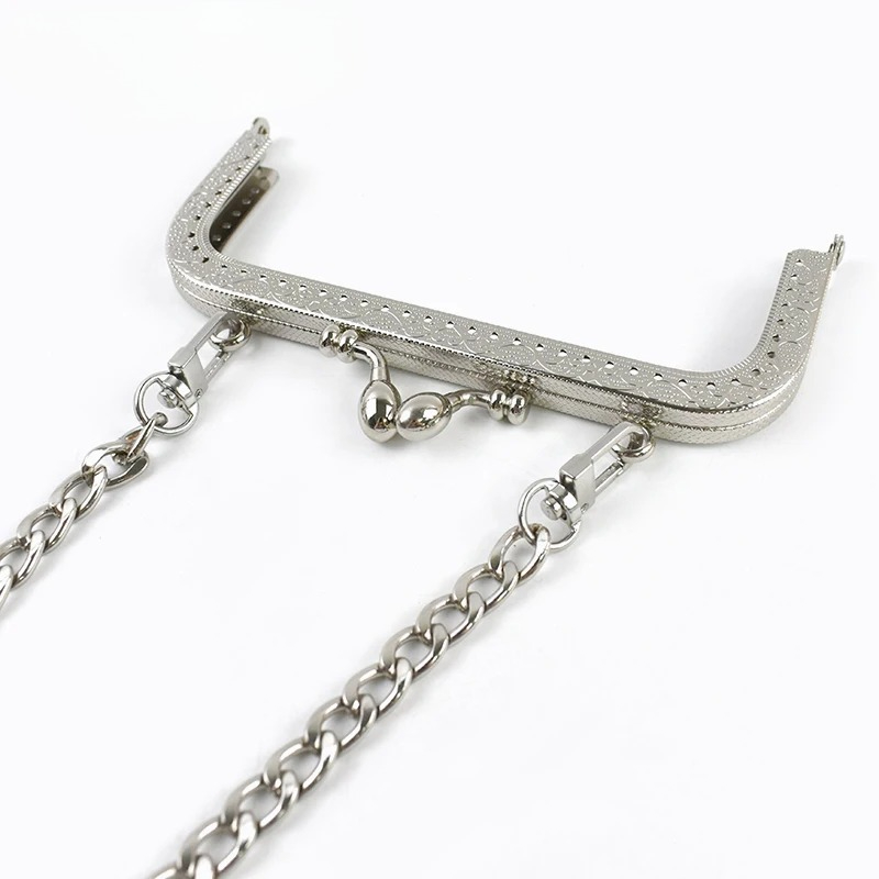1/2/5Pcs 8.5-20cm Silver Embos - Luxury Bags With Silver Hardware recension och pris
