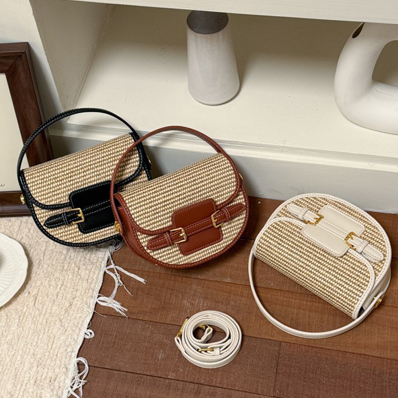 England Style Mini Straw Saddl - Luxury Bags Mini recension och pris