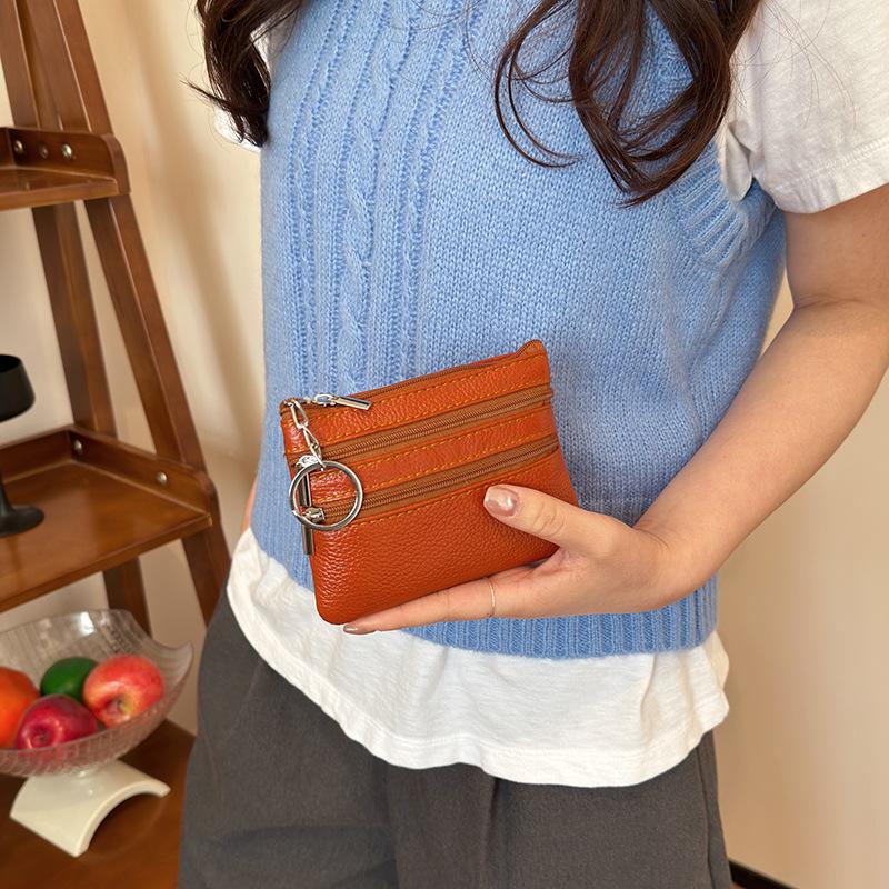 Durable PU Leather Coin Purse  - Wristlet Wallet Zipper recension och pris