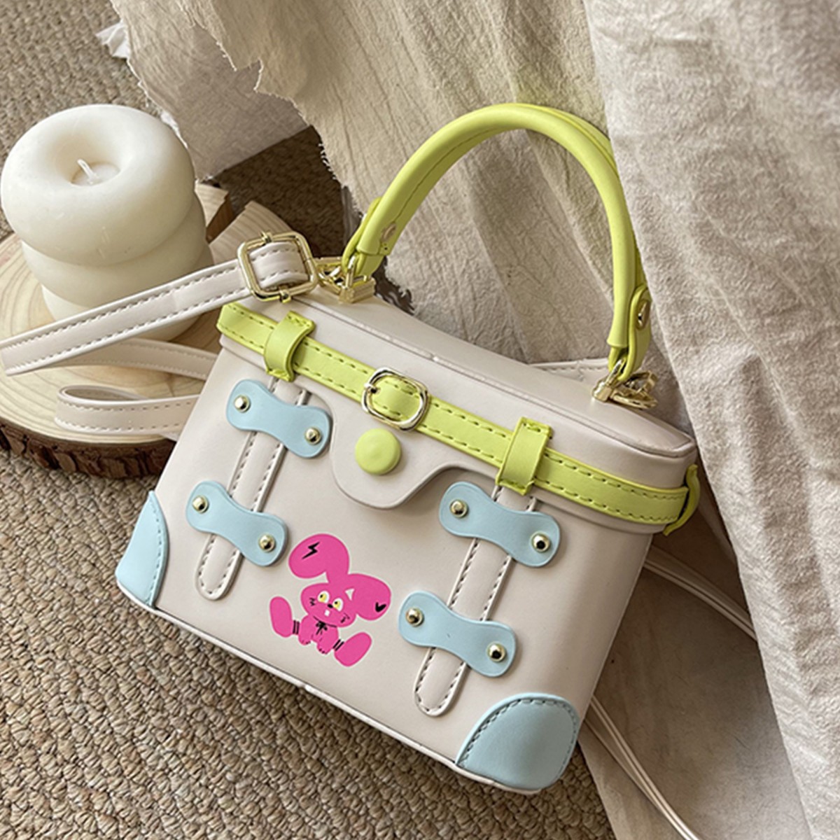 New Luxury Designer Rivet PU L - Luxury Bags In China Wholesale recension och pris