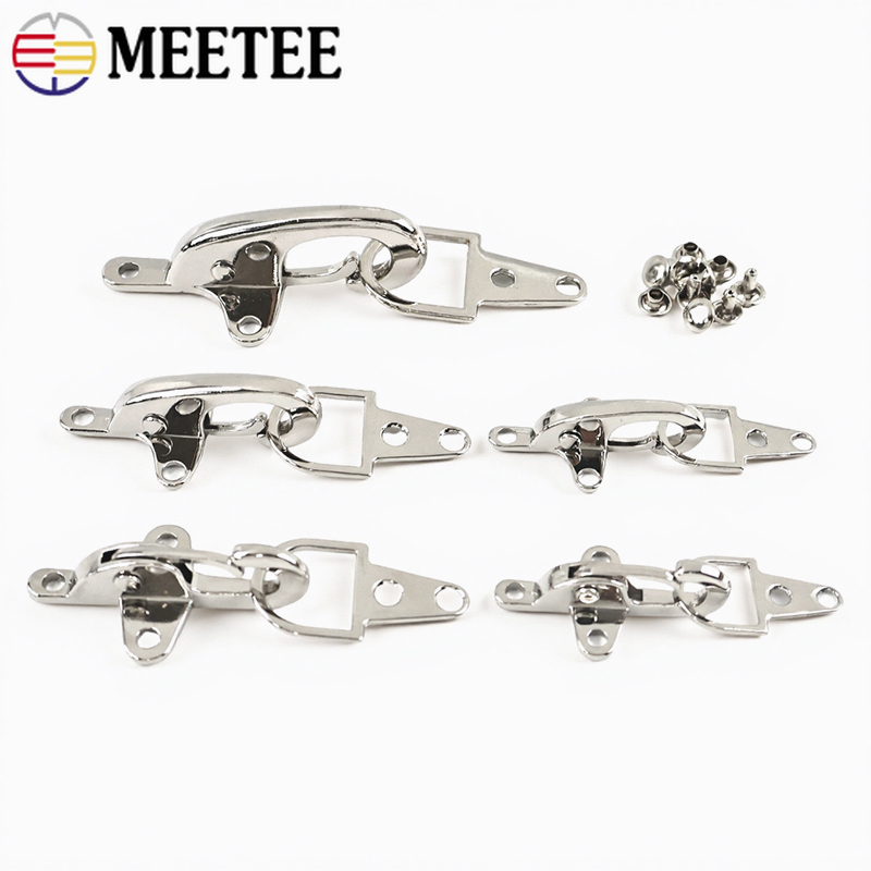 1-5Pcs 4/5cm Silver Metal Buck - Luxury Bags With Silver Hardware recension och pris
