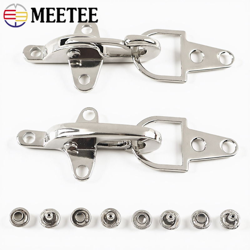 1-5Pcs 4/5cm Silver Metal Buck - Luxury Bags With Silver Hardware recension och pris
