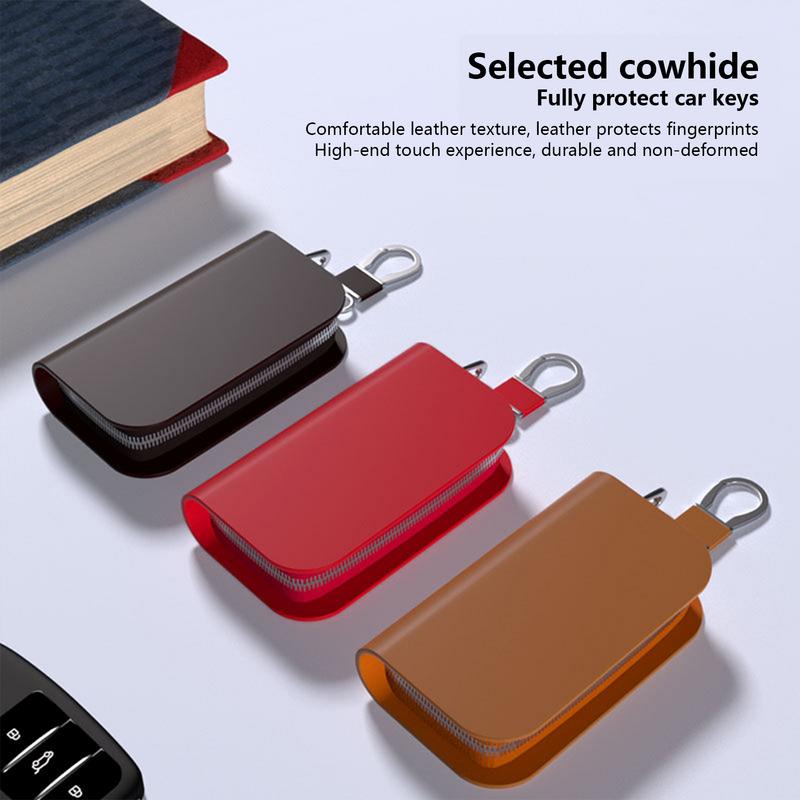 Car Key Fob Case Leather Car S - Luxury Bags Entry recension och pris