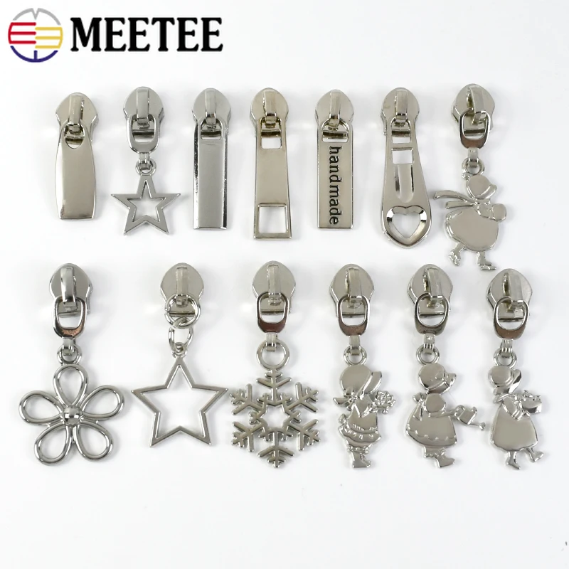 Metal Zipper Slider 5# 5-20Pcs - Luxury Bags With Silver Hardware recension och pris