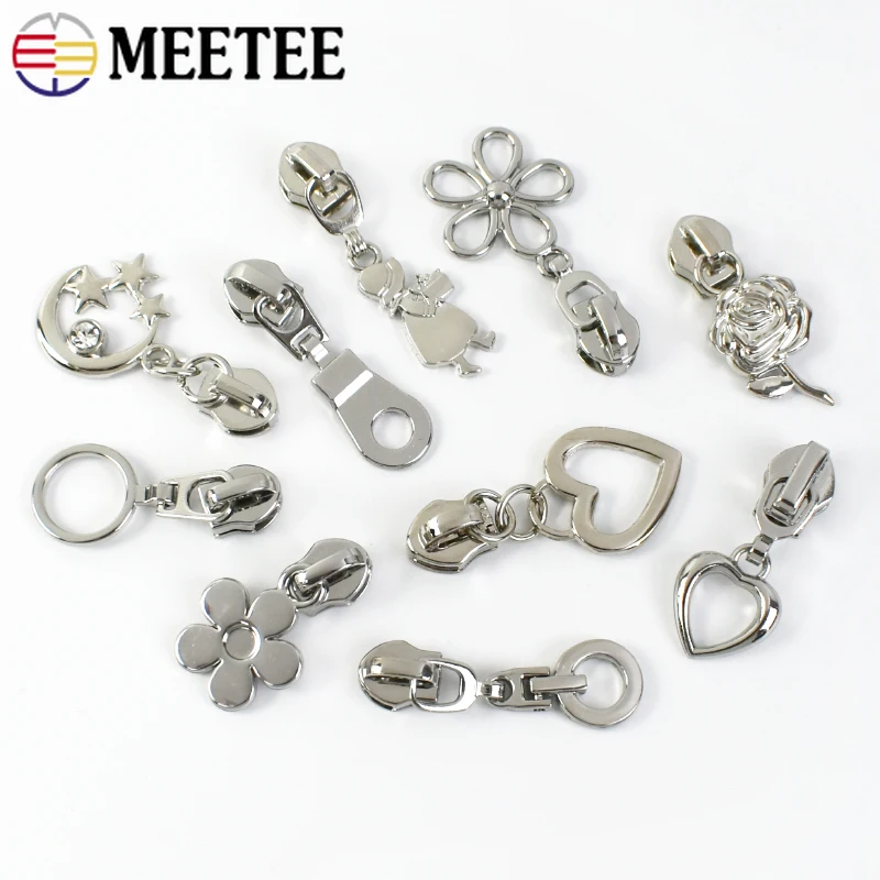 Metal Zipper Slider 5# 5-20Pcs - Luxury Bags With Silver Hardware recension och pris