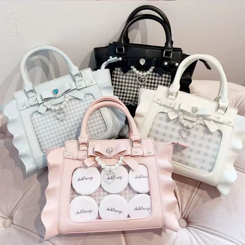 Harajuku Square Pink Ita Bag W - Wristlet Wallet Zipper recension och pris