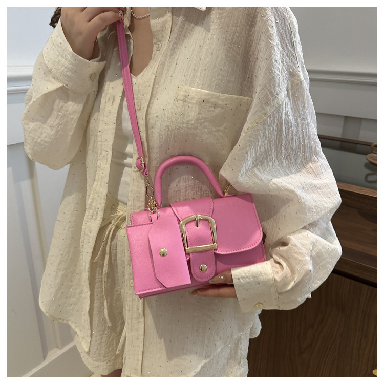 Barbie Pink Mini PU Leather Ha - Top Handle Patent Bag recension och pris