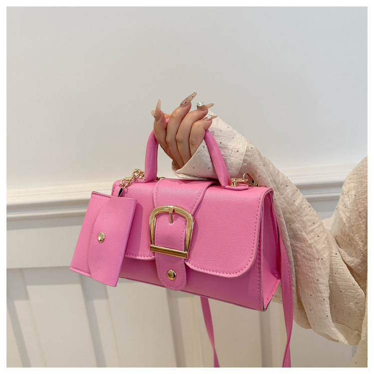 Barbie Pink Mini PU Leather Ha - Top Handle Patent Bag recension och pris